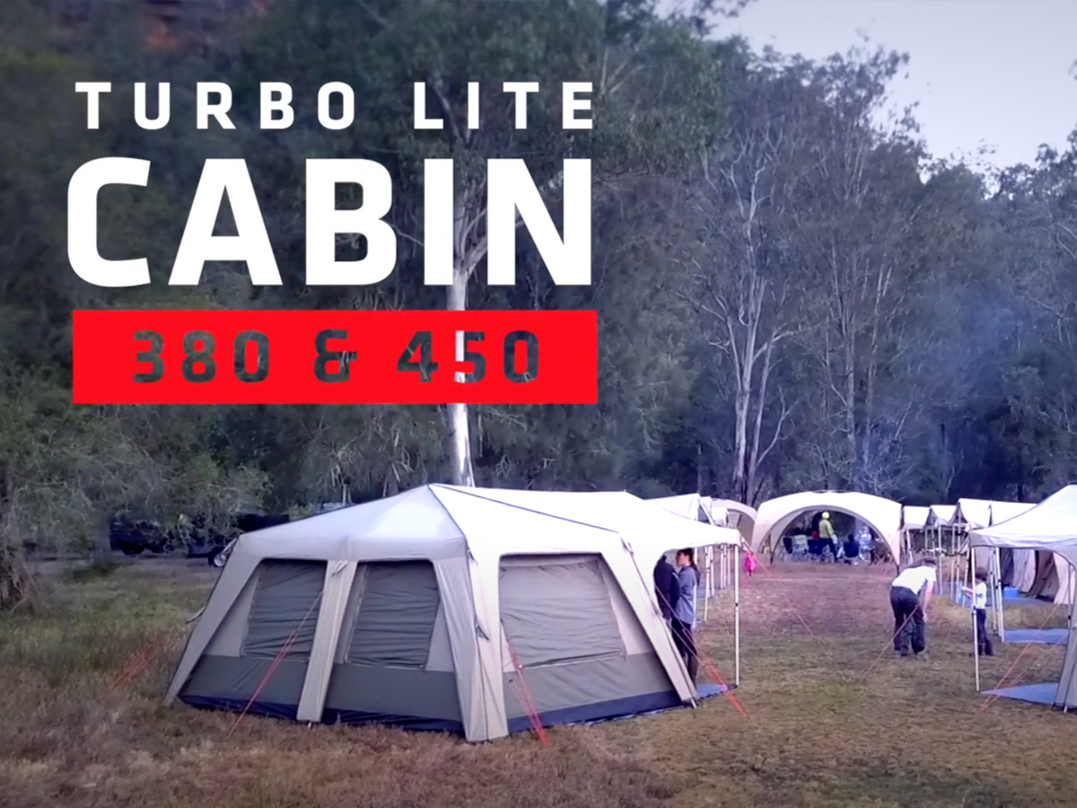 Turbo Lite Cabin Tent Pitching and PackDown Instructions BlackWolf