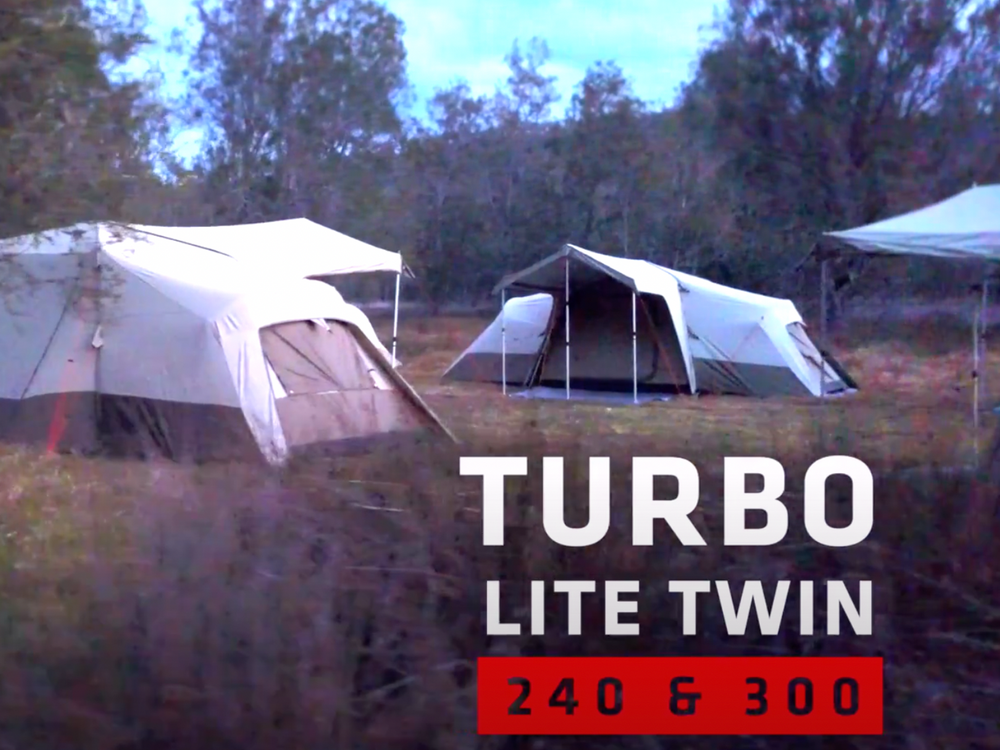 Turbo Lite Twin Tent: Pitching and Pack-Down Instructions