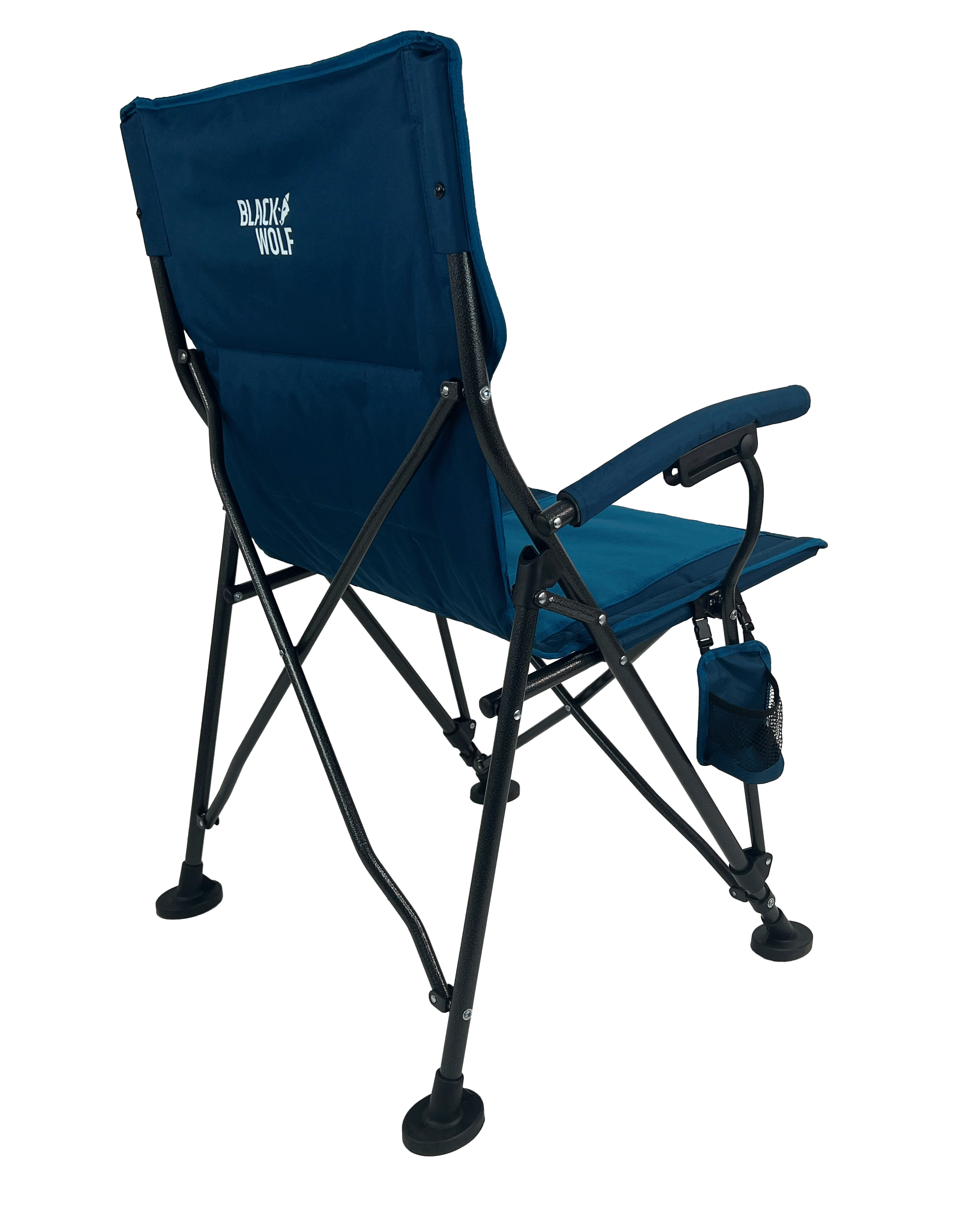 4 Fold Camping Chair – BlackWolf