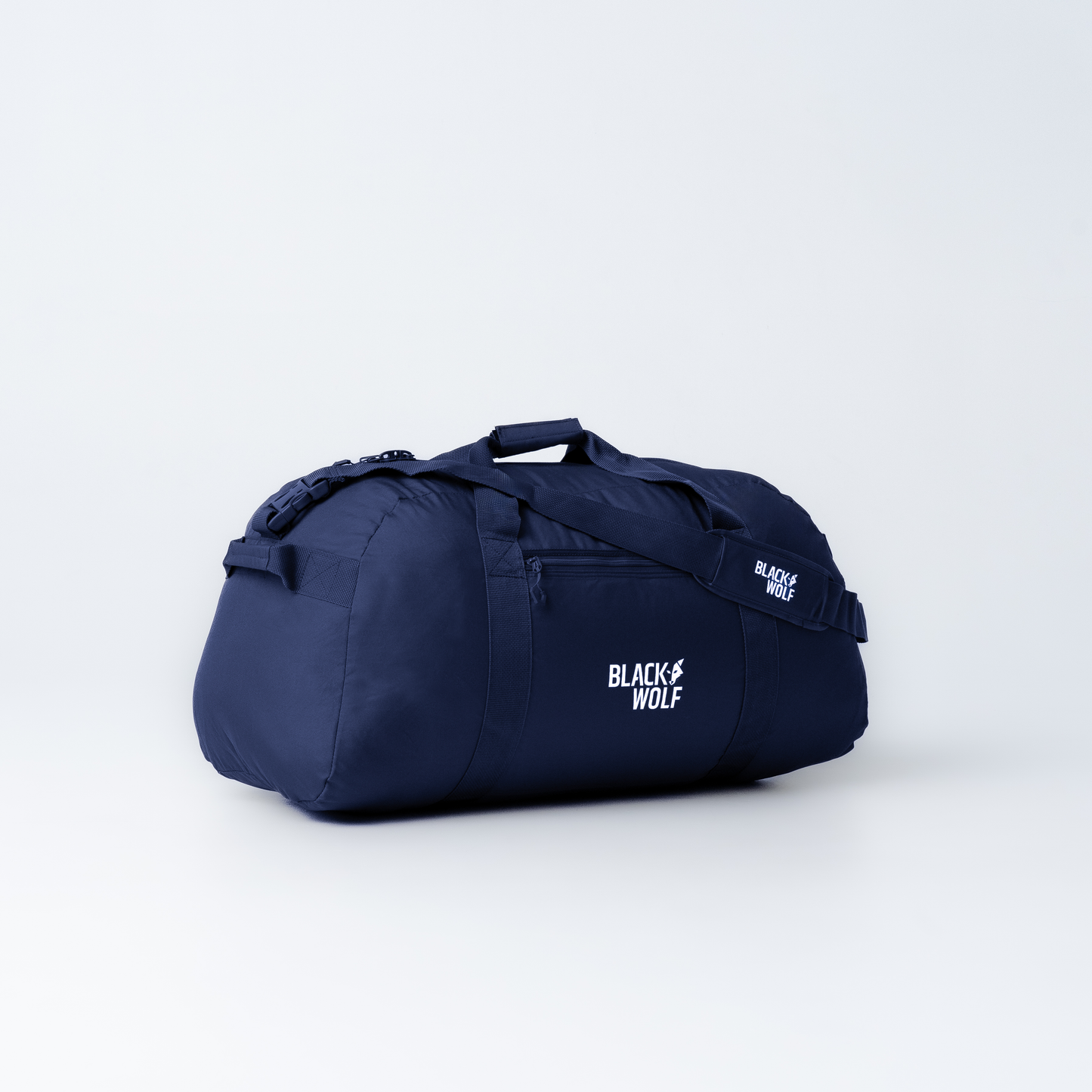 Black wolf duffle bag online