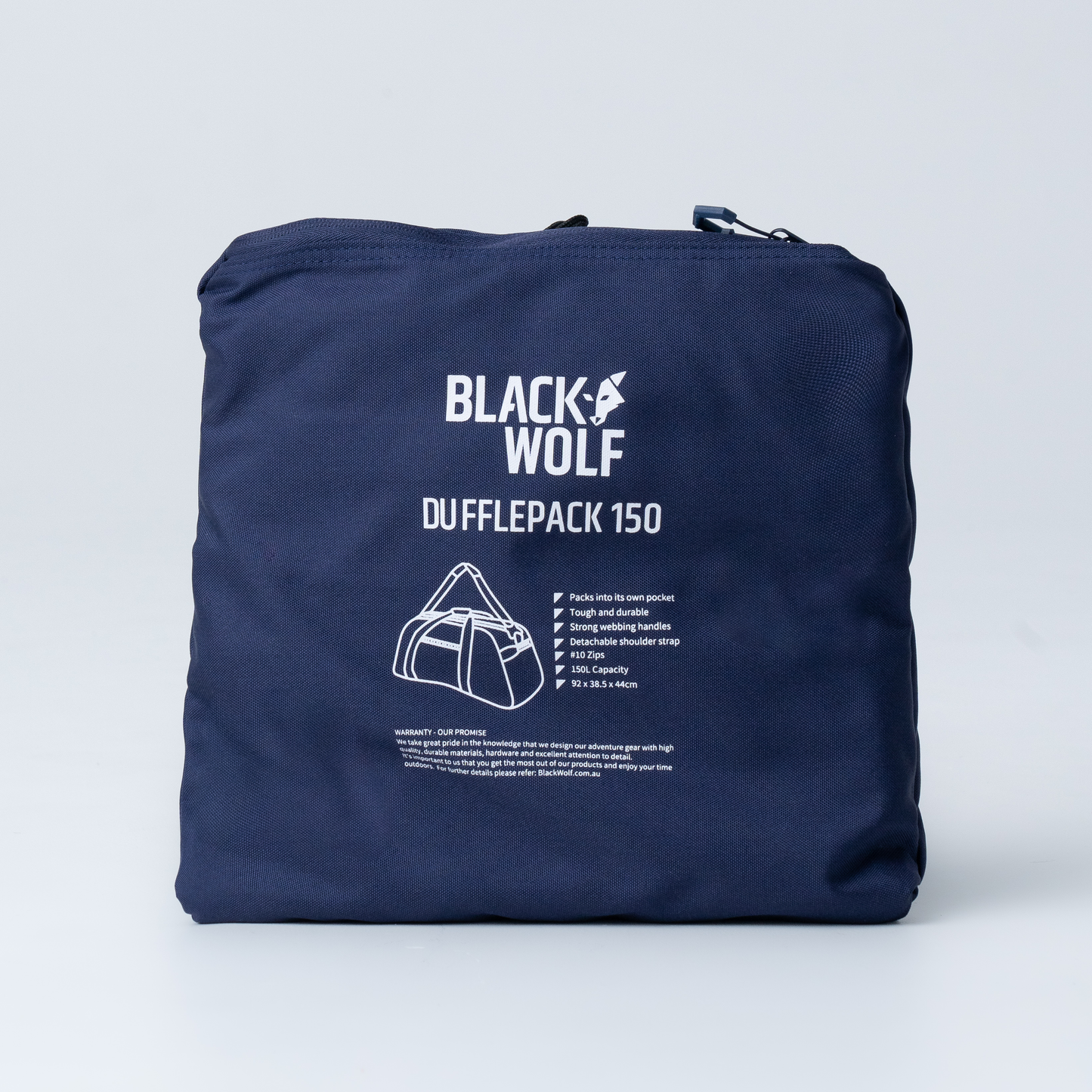 
                  
                    Dufflepack 150
                  
                