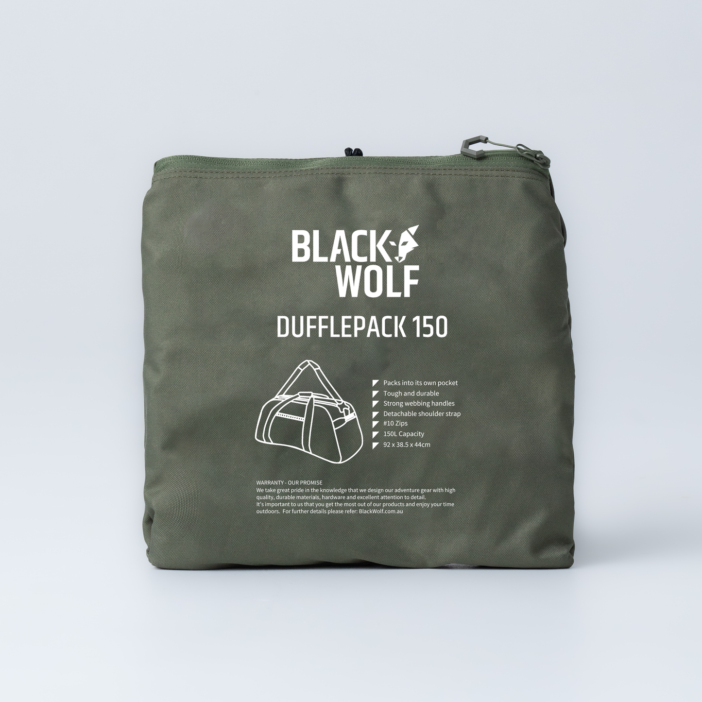 
                  
                    Dufflepack 150
                  
                