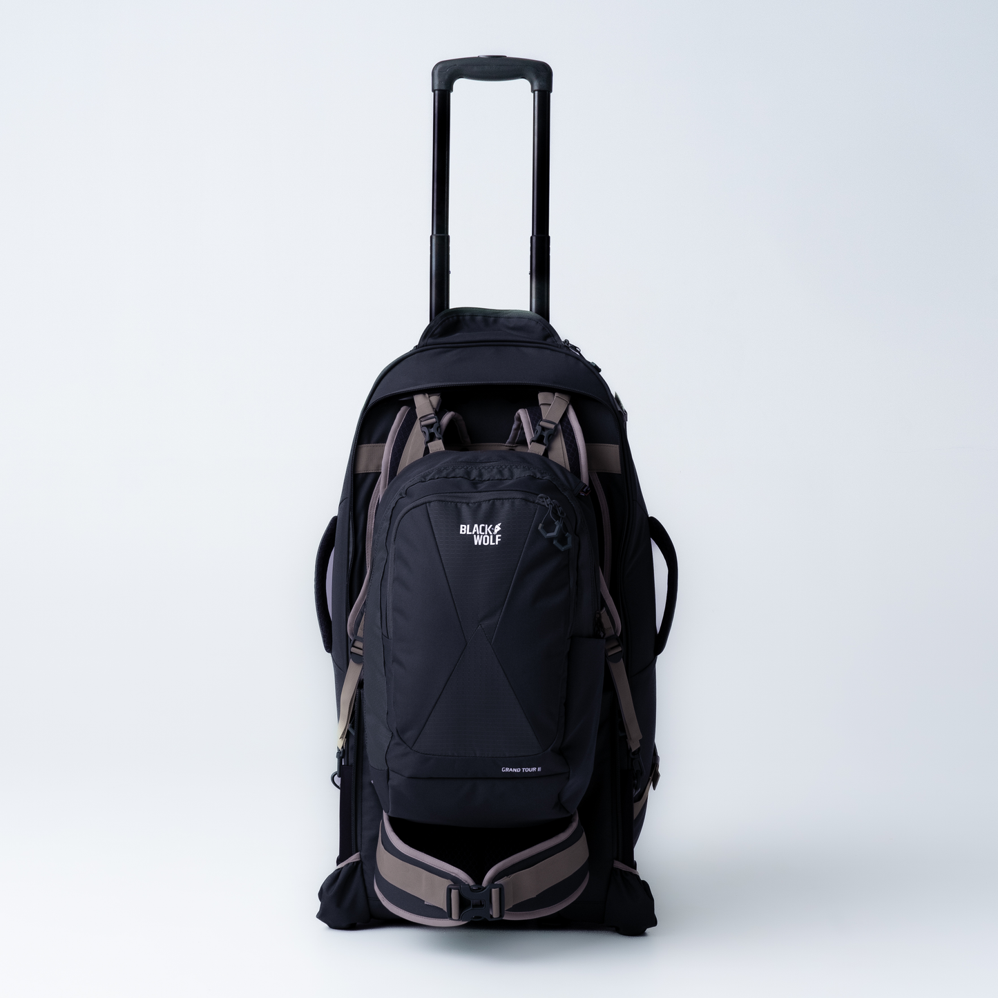 Grand Tour II 85L Rolling Travel Bag BlackWolf