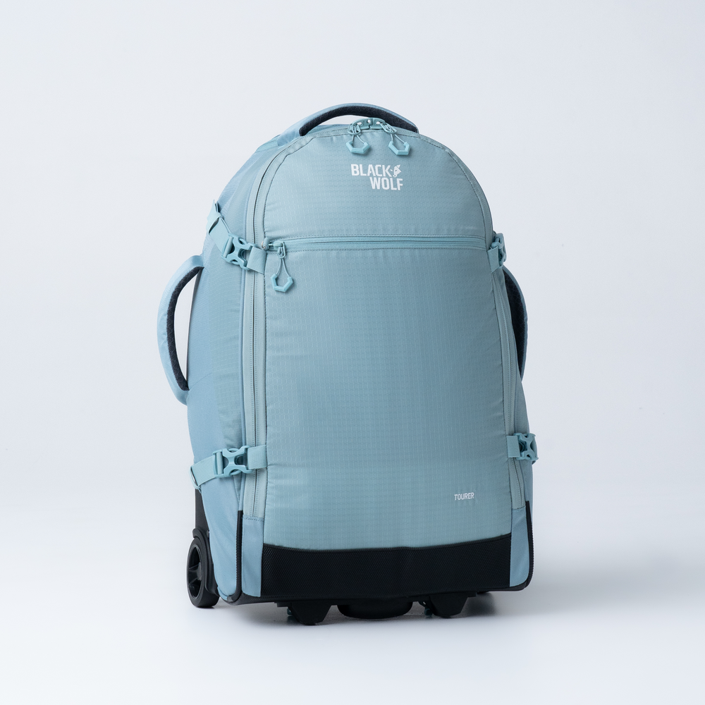 50l travel backpack industry Tourer 50L Rolling Travel Bag – BlackWolf