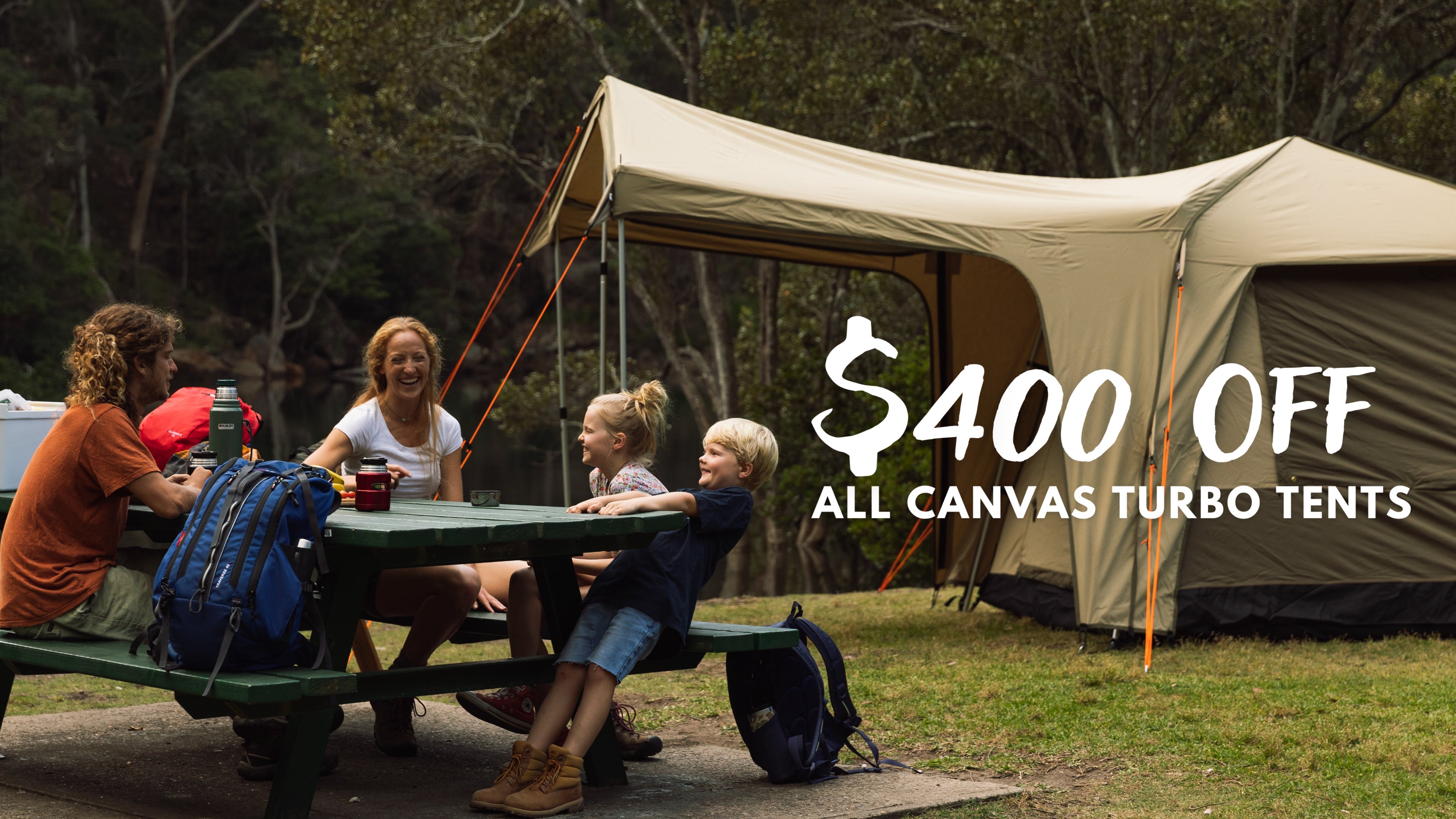 Turbo Canvas Tent Collection BlackWolf