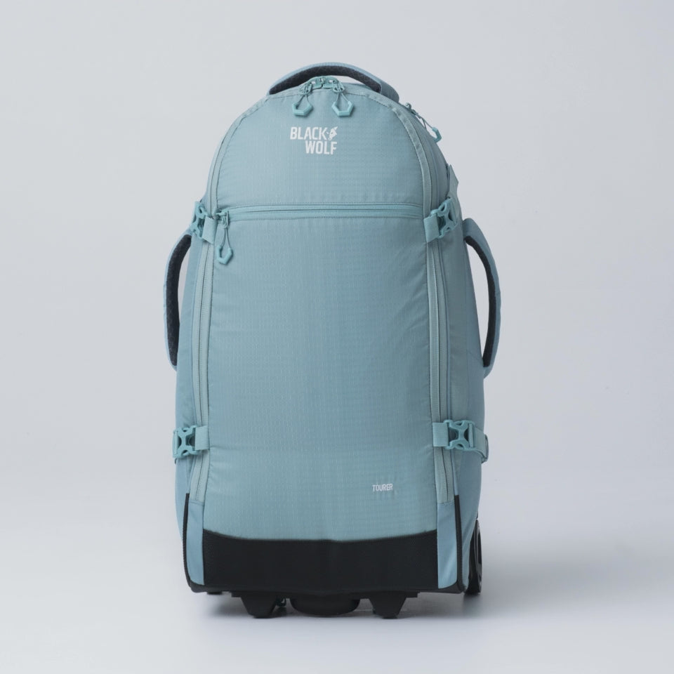 Tourer 70L Rolling Travel Bag – BlackWolf