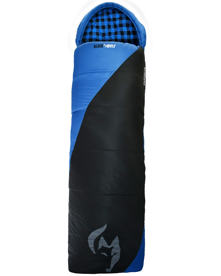 Black wolf sleeping bag best sale