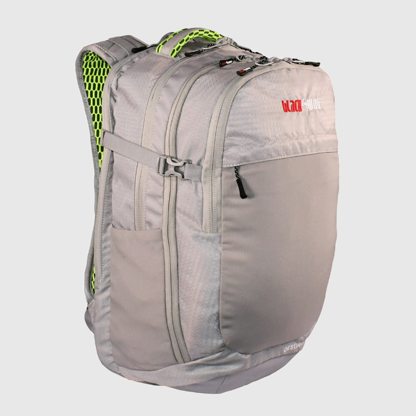 Black wolf top backpack sale